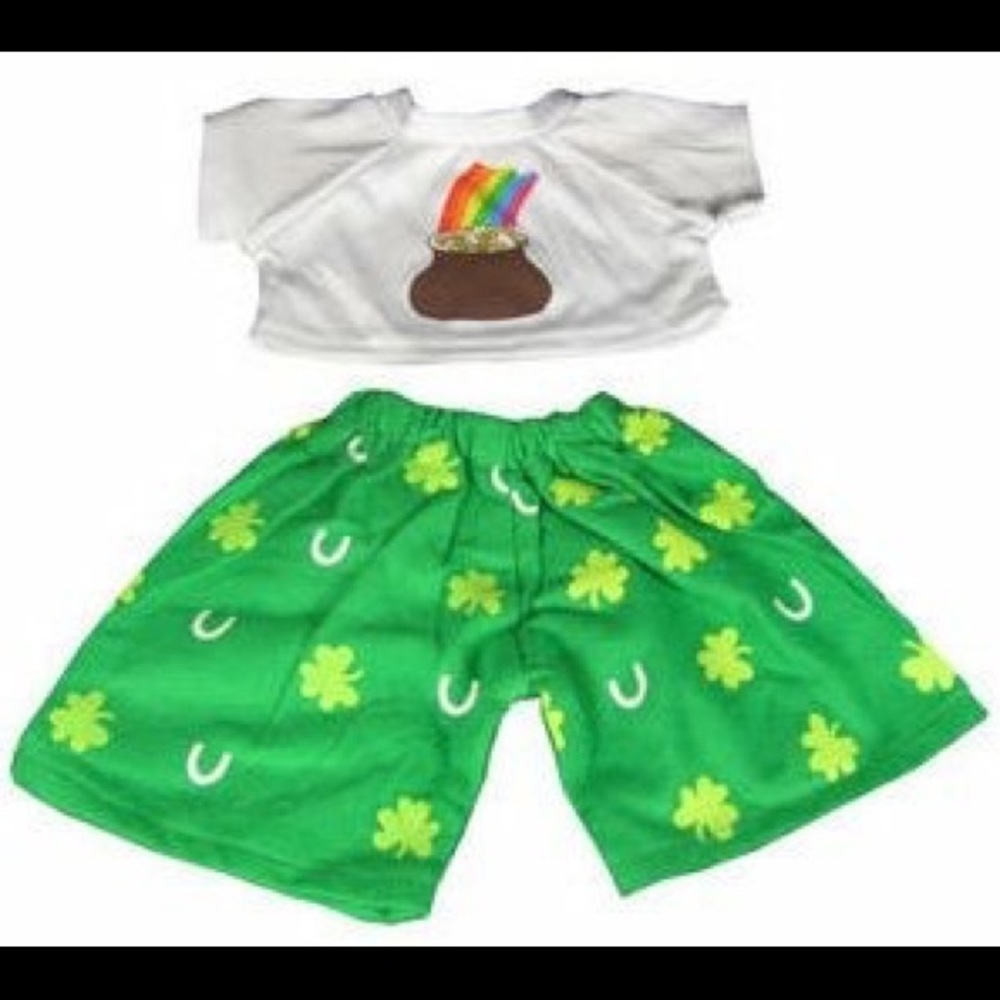 NEW Stuffed Animal Outfit - Good Luck pajamas